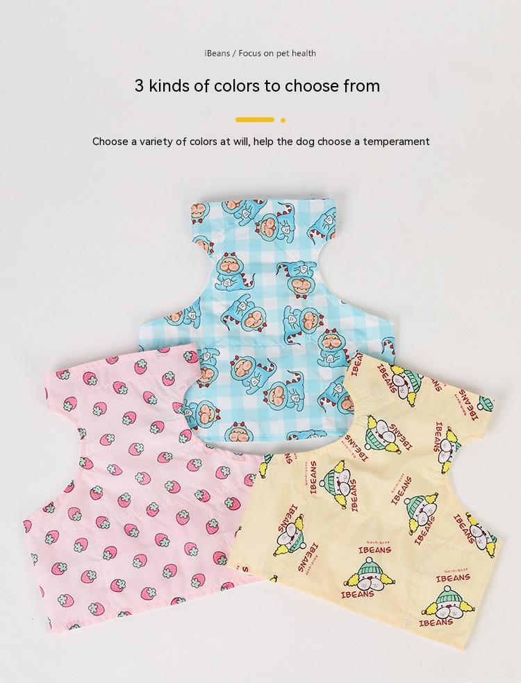 Pet Cooling Clothes Anti-heatstroke Cooling Ice Apron Cooling Ice Vest Cooling Clothes
