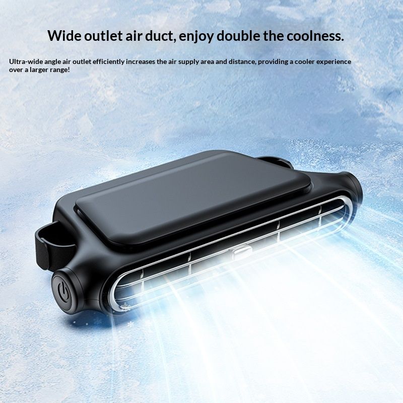 USB-charged Car Rear-seat Cooling Fan