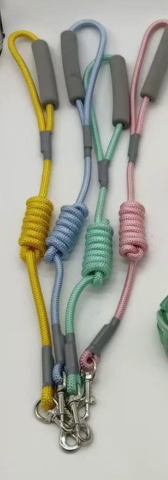 Pet traction rope-random color-nylon rope-rope length 1.2m-1 piece