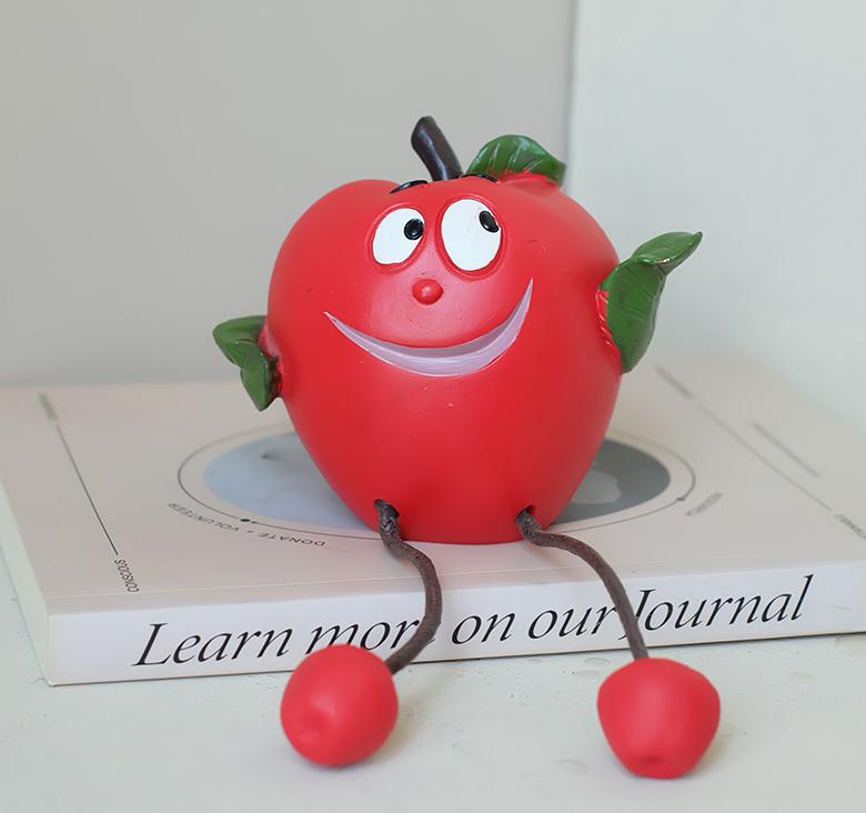 6 Cute Fruit Models, Indoor Decorations, Christmas Gifts, Adding Natural Elements And Warm Atmosphere To Your Indoor Decoration