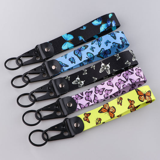 Key Chain Rope Leather Metal Hardware Pendant Accessories