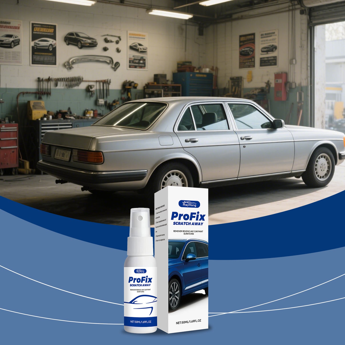 Car Paint Care Spray Gently Cleans And Revitalizes The Paint Surface