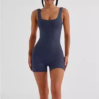 Women's Sleeveless Sling Yoga Jumpsuit