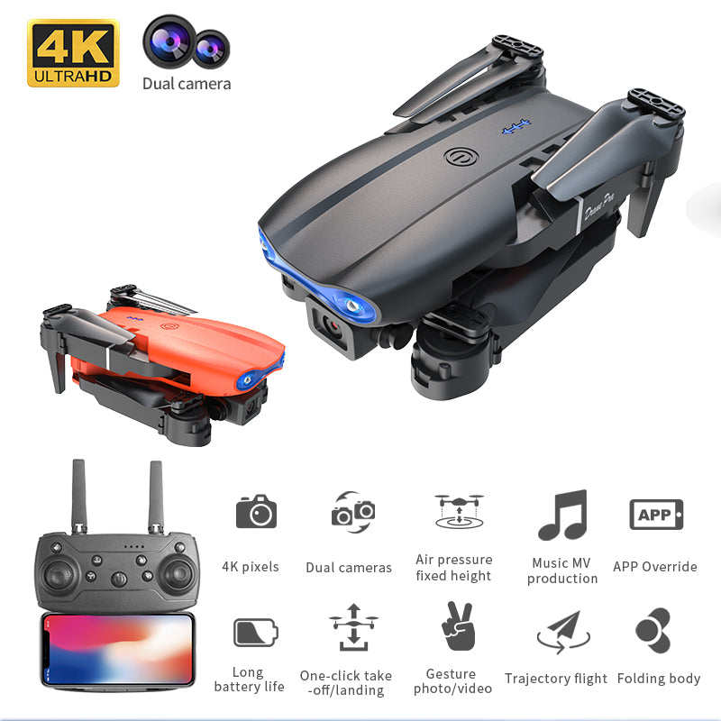 E99 Pro HD Dual Camera Drone - Capture Stunning Aerial Photos With WIFI Connection, One-Key Return, And Optical Flow Height Control - Perfect Gift For Christmas, Halloween, And Thanksgiving
