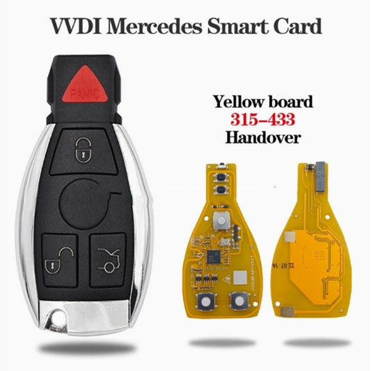 W204 W207 3-button 1-button Smart Key Fob 315434 MHz