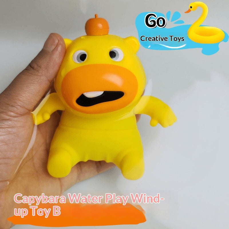 Capybara Water Play Toy A Quirky, Wind-up Bath-time Buddy