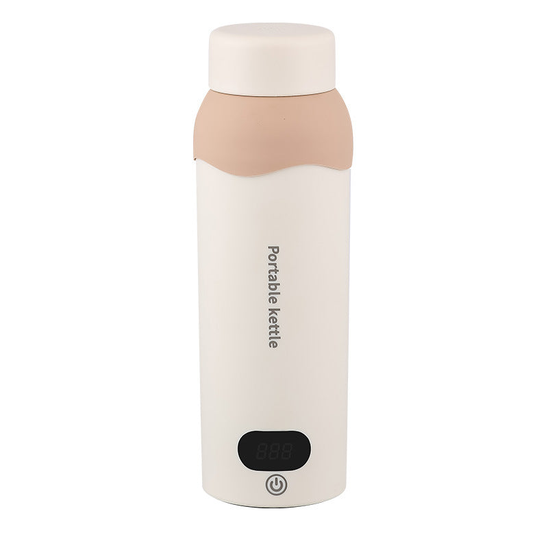 Portable Mini Thermostatic Electric Water Cup For Office And Travel Constant Temperature USB Kettle