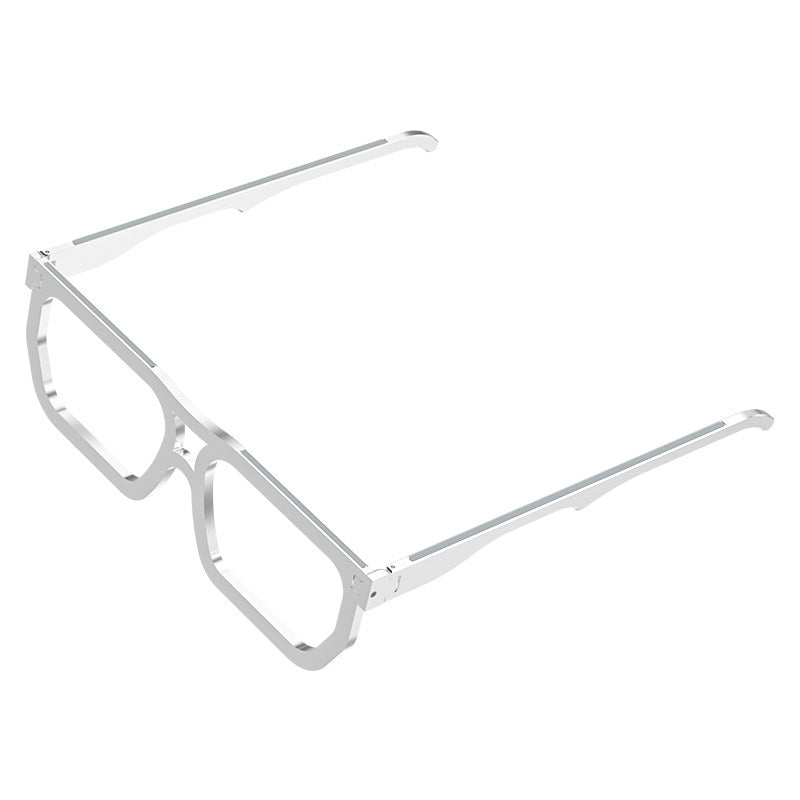 Portable Foldable Glasses Notebook Enhanced Cooling Desktop Stand
