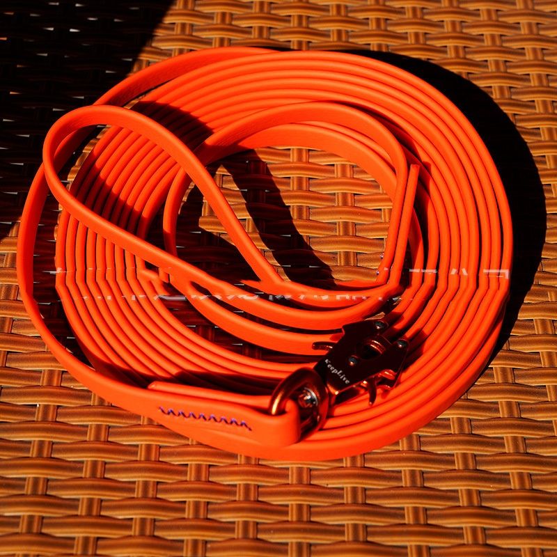 Crocodile-pattern Pet Leash Made Of Aviation-grade Aluminum Alloy