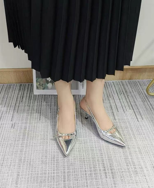 Women Slip-On Elegant Low Cut Stiletto Heel Pumps, 2026 New Spring & Summer Fashion Shoes Perfect To Match Dresses
