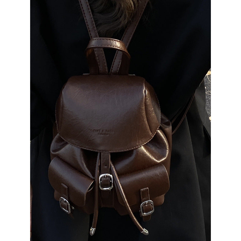 Korean-style Fashionable Streetwear Travel Backpack For Students