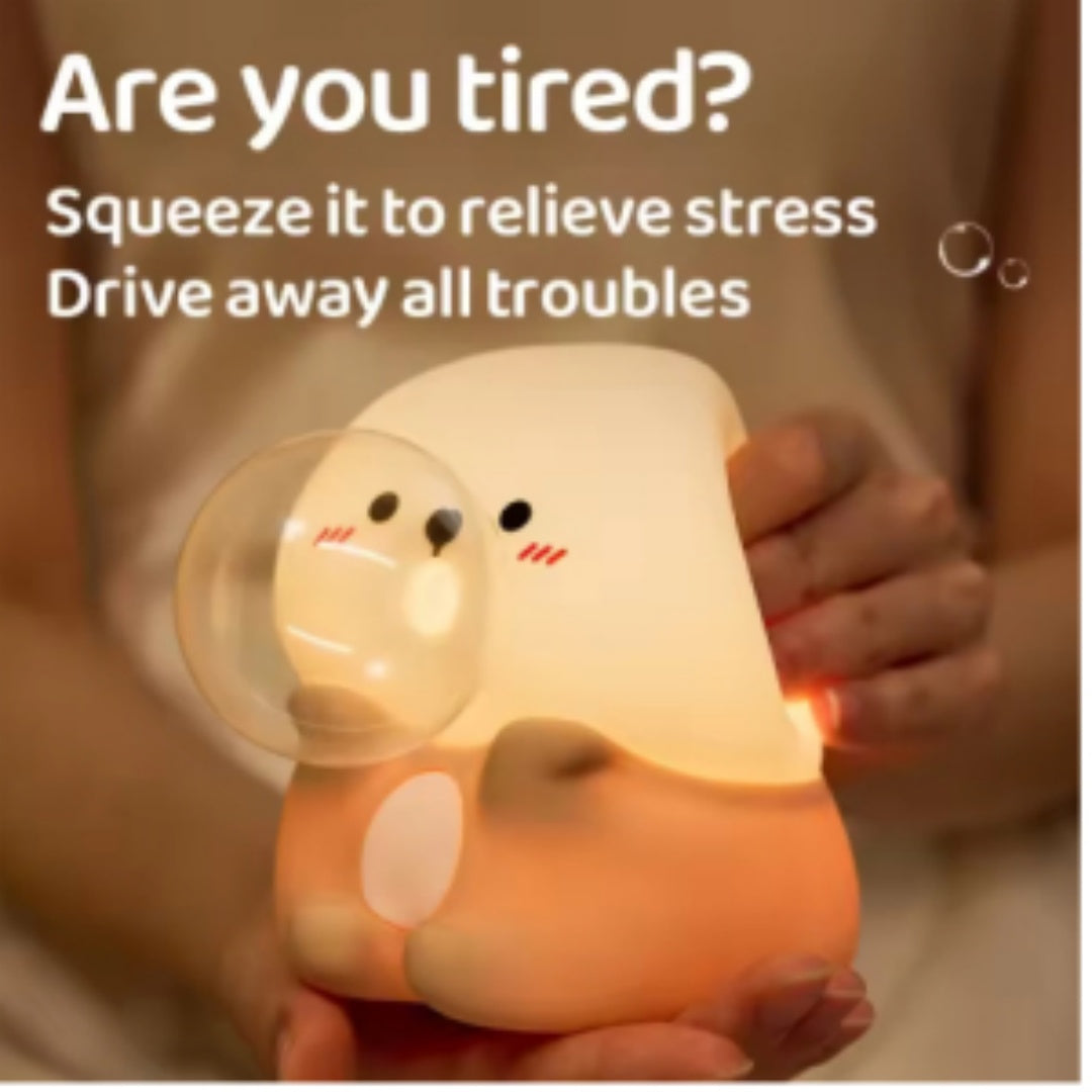 Cartoon Bedroom Charging Small Night Lamp