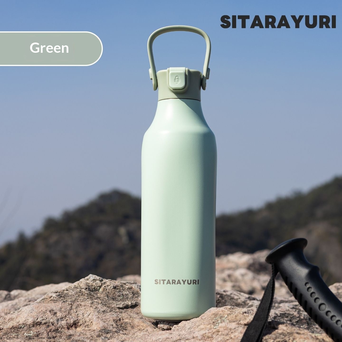 Outdoor Portable Straw Cup With A Stylish Handle