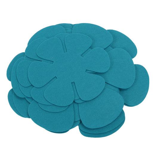 12Pcs Pot Pan Protector Felt Stacking Pads Cookware Dividers Separators Set Kitchen Supplies Lake Blue