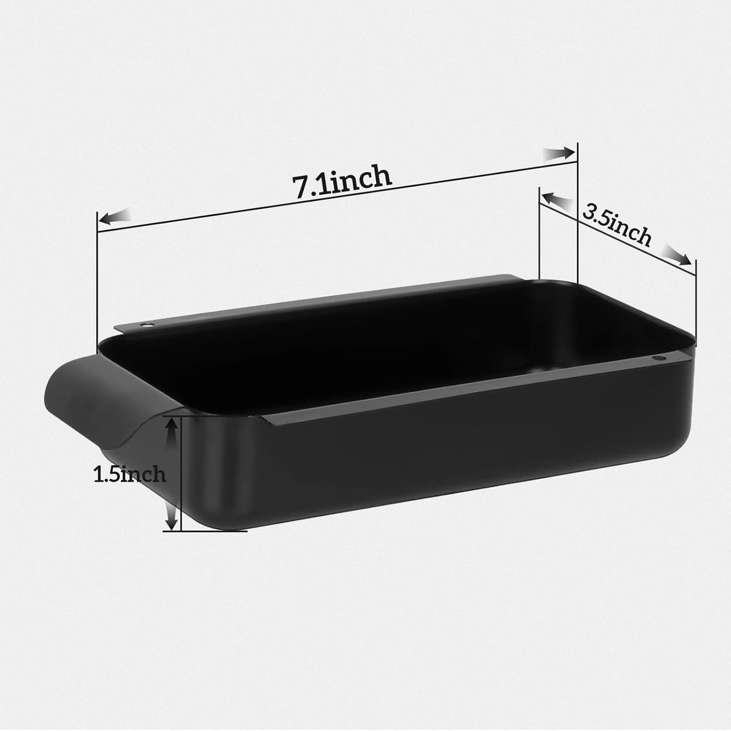 Grill Drip Pan,Grease Catcher Pan Compatible With Char-Broil, Black Steel Grease Pan Accessories For Most Charbroil Gas Grills