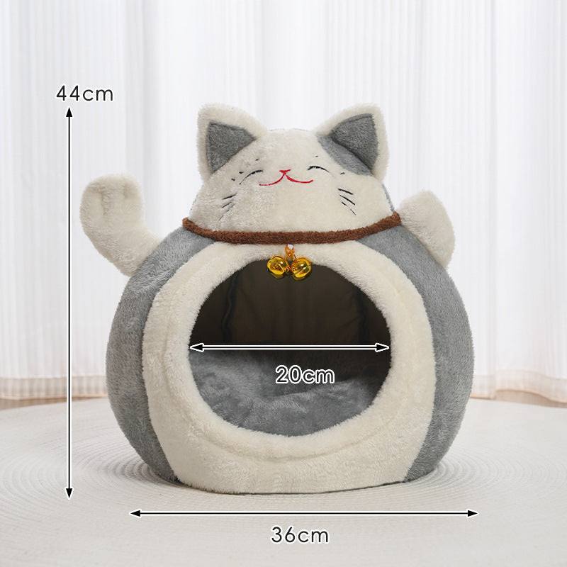 New Fortune Cat Bed Lucky Pet Nest