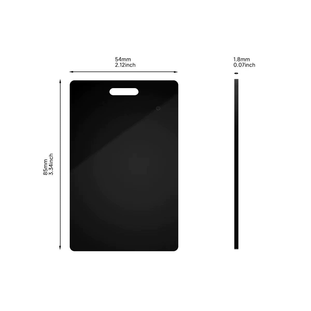 Ultra-thin Wireless Charging Card-type Anti-loss Device