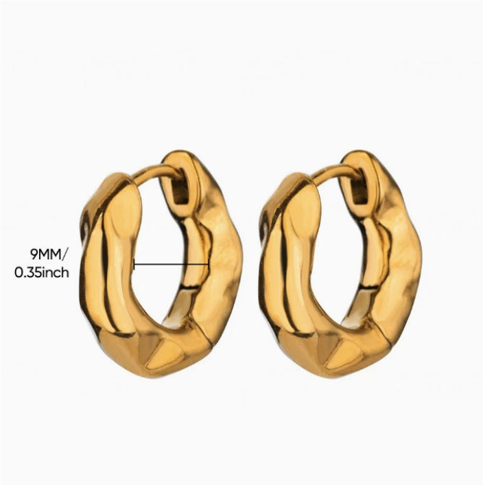 Niche High-end 3D Butterfly Stud Earrings Niche Ear Accessories