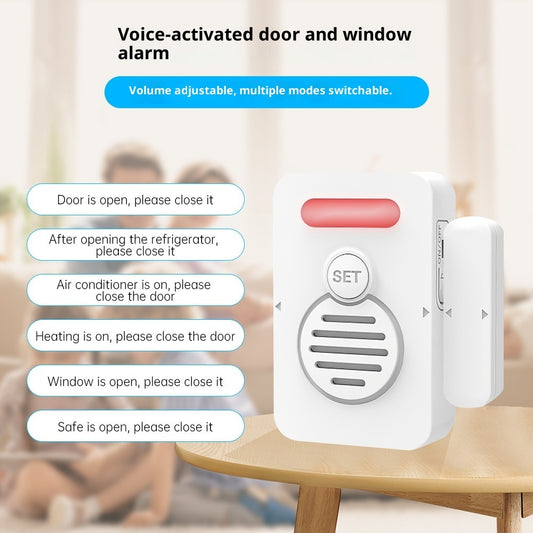 Home Voice Door-Closing Reminder