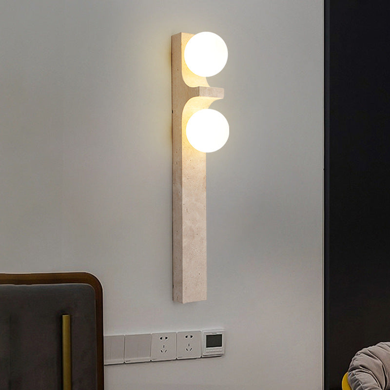 Simple Home Yellow Sandstone Ambient Decorative Strip Wall Light