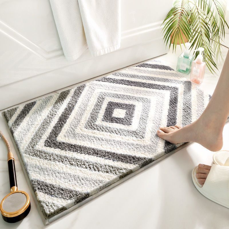 Floor Mat Household Thickened Cooling Mat Bathroom Entrance Hydrophilic Pad
