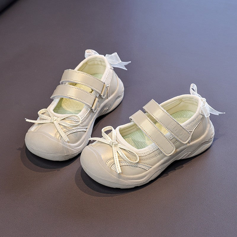 Fairy Style Korean Version Shallow Mouth Casual Comfortable Soft Sole Ballet Single Shoes For Girls Sandals