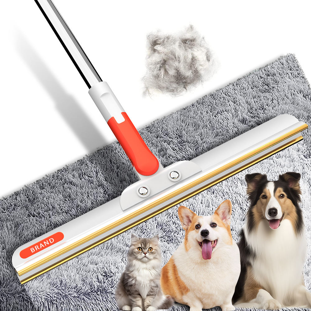 Long-handled Pet Grooming Brush For Removing Fur And Cat Hair