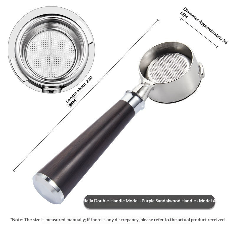 Italian-style Coffee Machine Accessories Bottomless Portafilter
