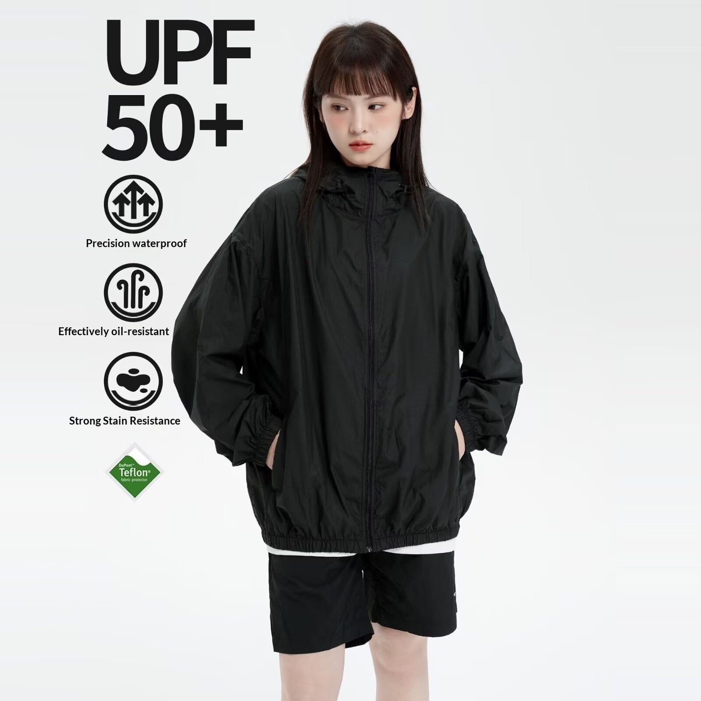 Outdoor Cycling And Fishing Loose-Fitting Breathable Sun-Protective Jacket