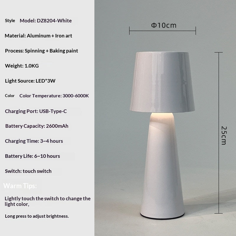 Wireless Charging Desk Lamp Bedroom Bedside Sleep Light