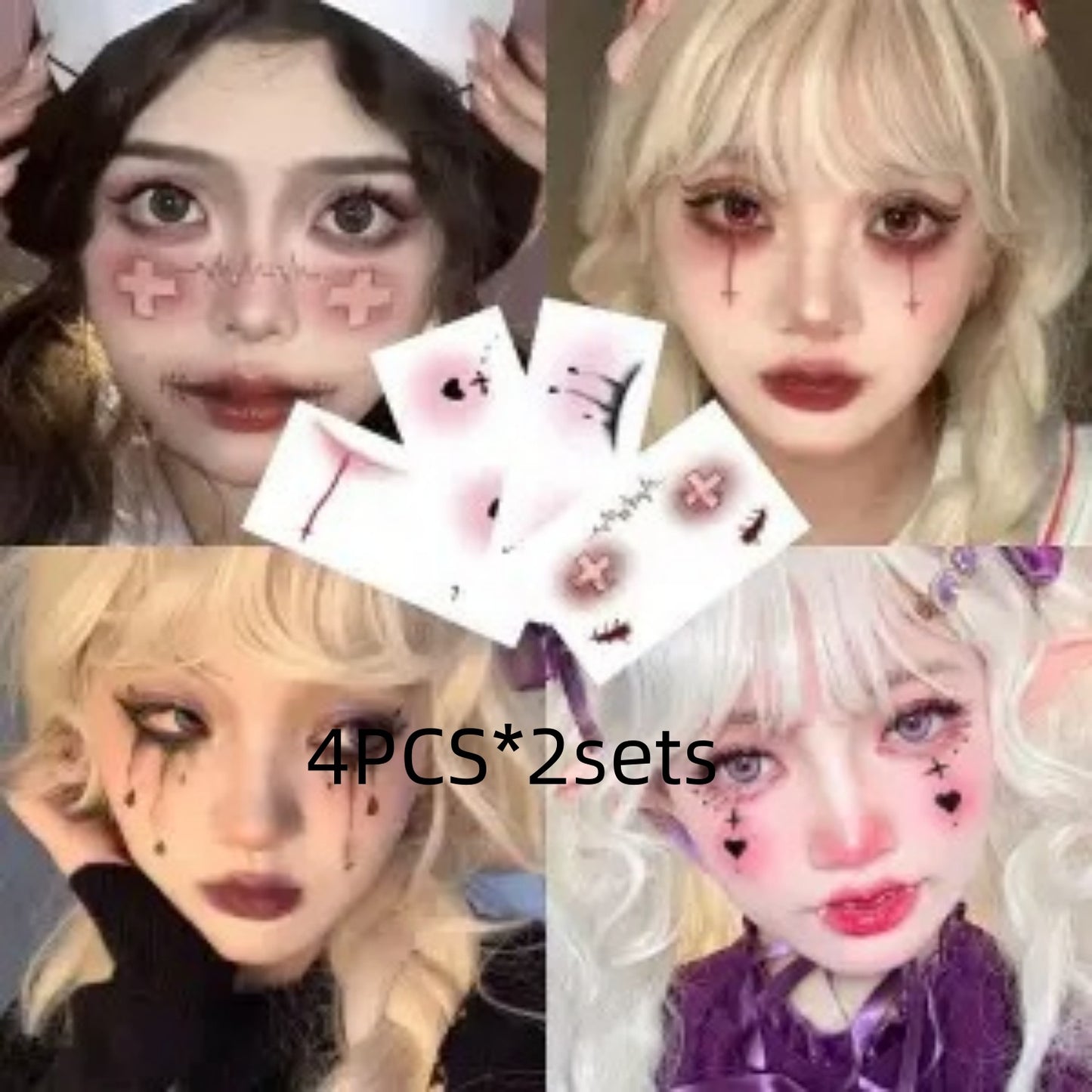Witch Tears Makeup Tattoo Stickers