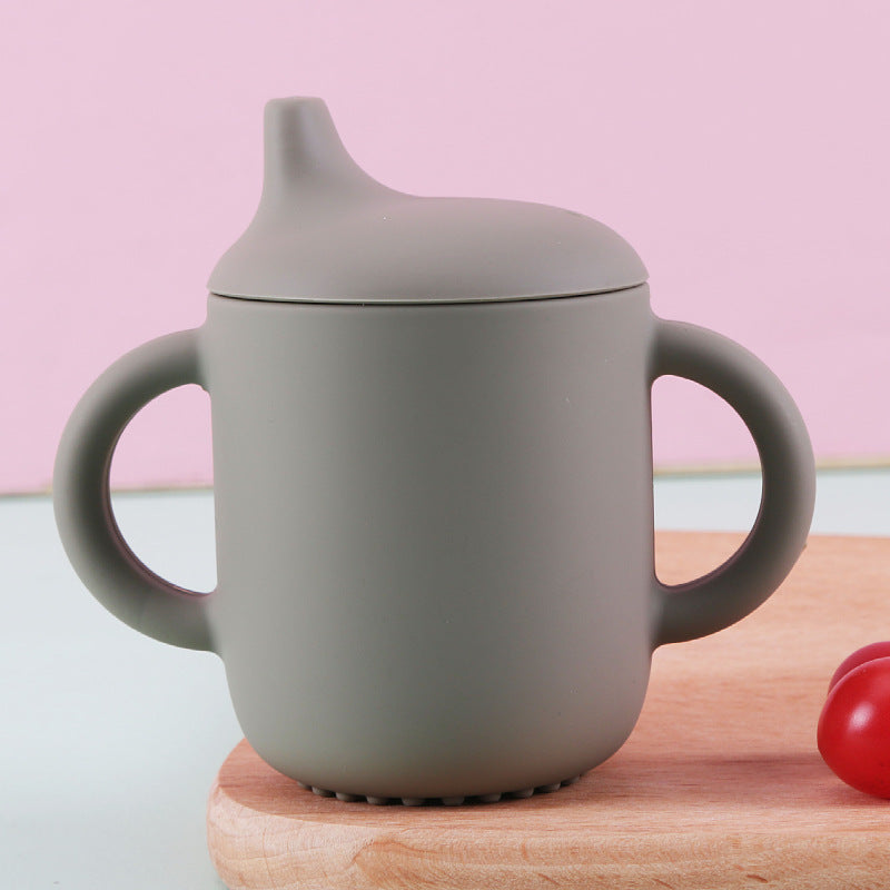 Food-grade Silicone Baby Sippy Infant-specific Drinking Cup