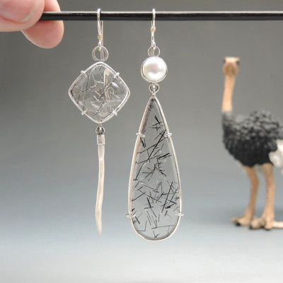 Antique Silver Earrings Retro Ornament Accessories Ear Hook Women