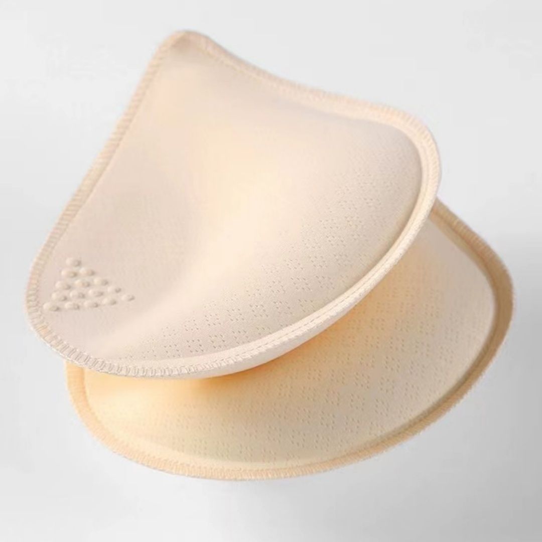 Split Chest Pad Water Drop Latex Underwear Women's Thickened Gasket Yoga Clothes Beautiful Back Wrapped Chest