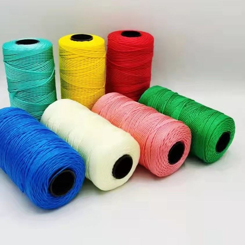 Large Shaft Polypropylene Fiber 3-strand Ice Silk Hollow Joint Wool Hook DIY Accessories