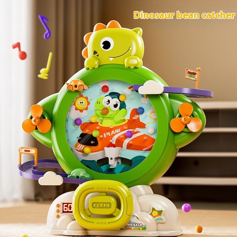 Children's Playing Marbles Game Machine Dinosaur Bean Machine Educational Toys