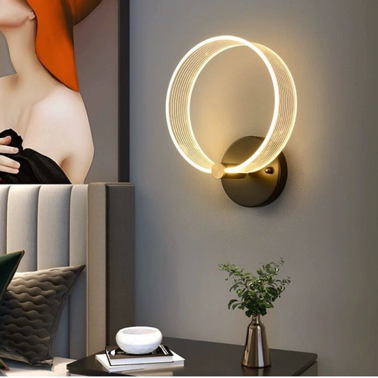 Creative Home Use Wall Bedroom Bedside Lamp