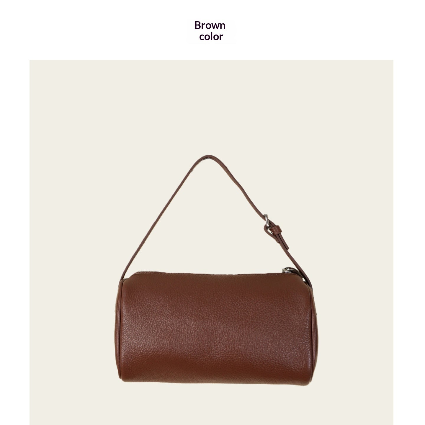 Top-grain Leather Pencil Case With A Premium, Minimalist, And Niche Design