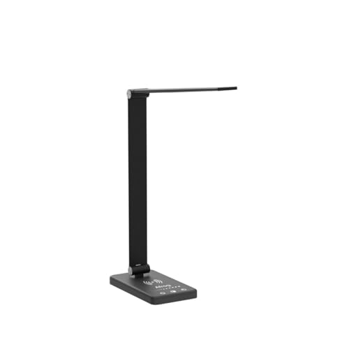 AFROG 8-in-1 LED Desk Lamp with 10W Fast Wireless Charger,USB Charging Port,Desk Lamps for Home Office,5 Color Mode 7 Brig...