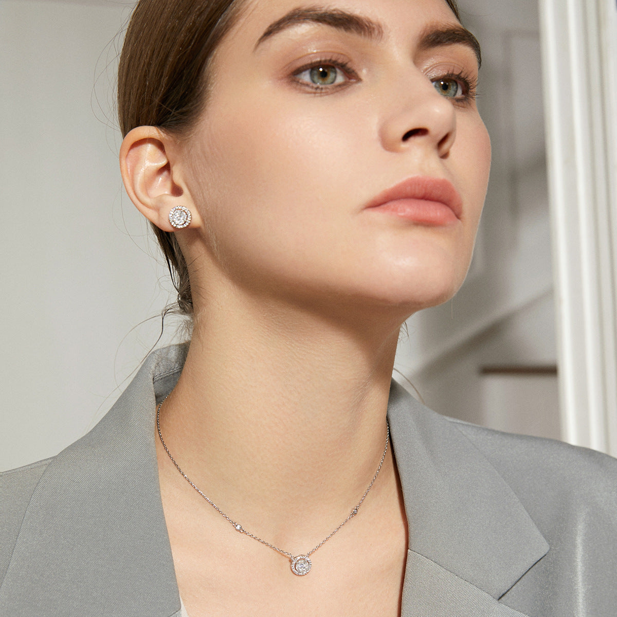 Choker Bridal Zircon Necklace Exquisite Korean Ins Style