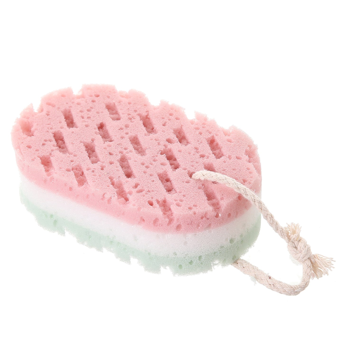 Thick Extra-Durable Hanging Bath Sponge Puff