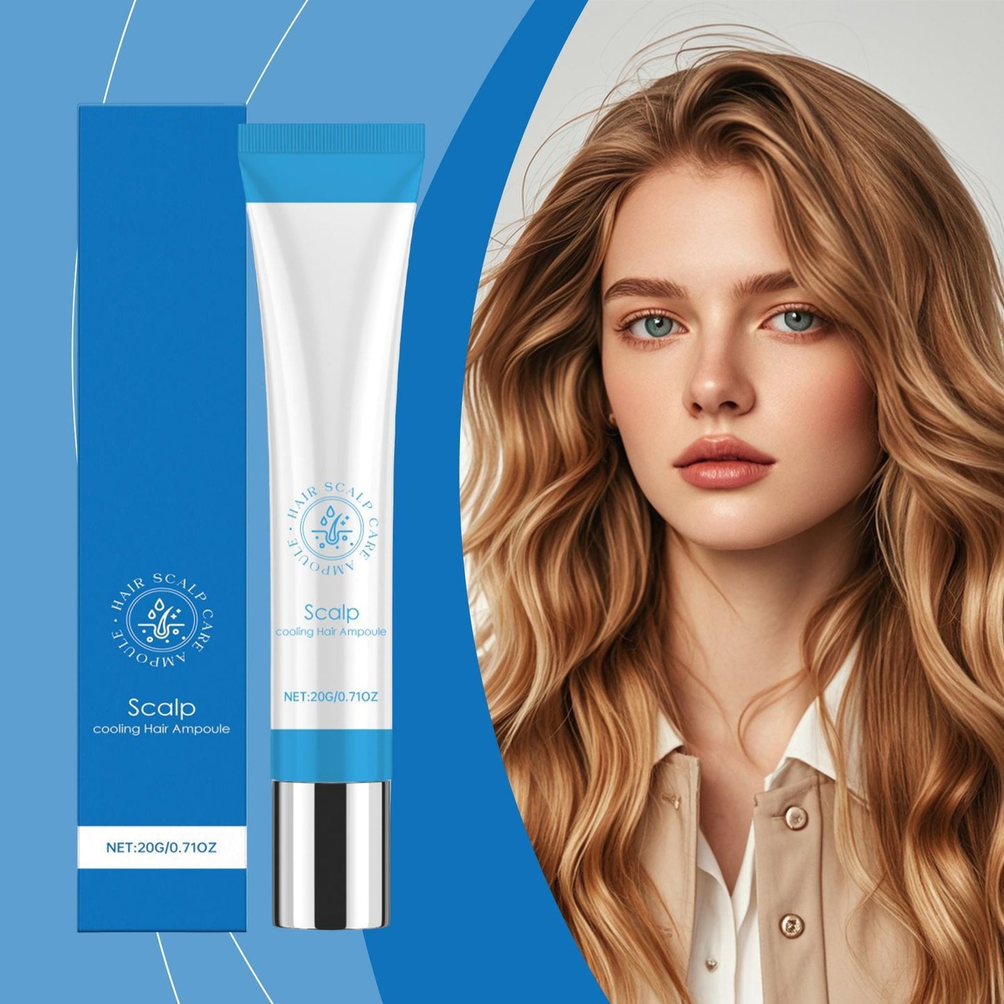 Hair Care Product For Strengthening And Nourishing Hair Hair-growing Liquid With A Roll-on Applicator