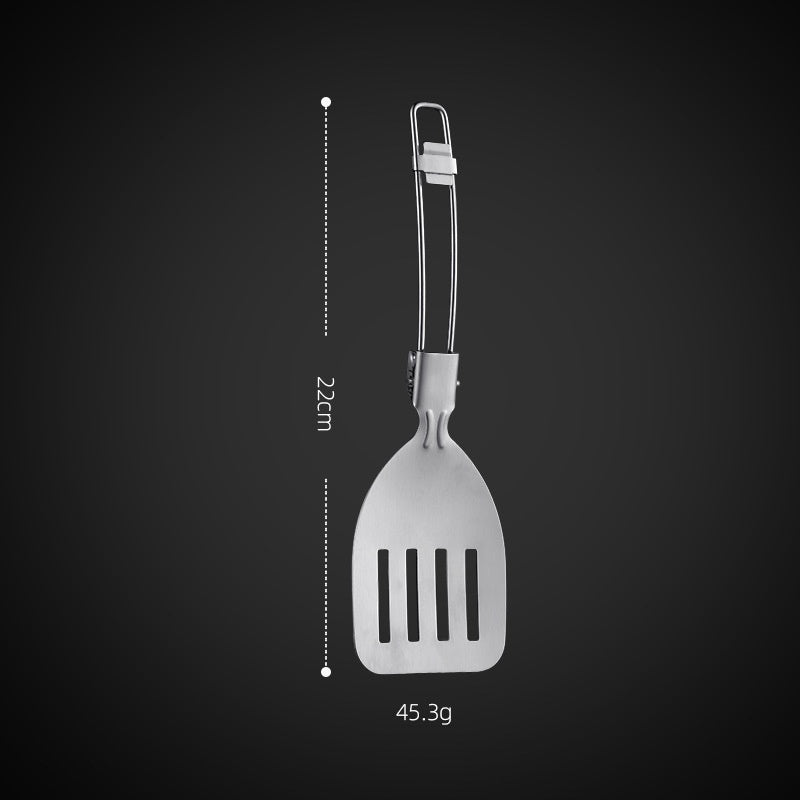 304 Stainless Steel Folding Kitchen Utensil Set