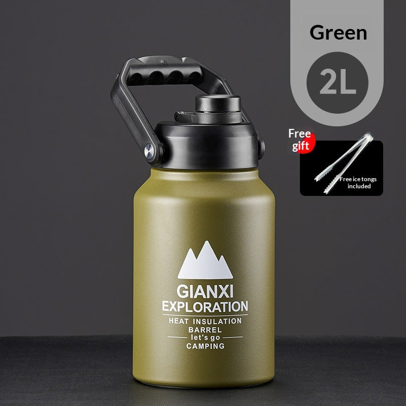 Outdoor Camping Picnic Stainless Steel Insulated Food Carrier