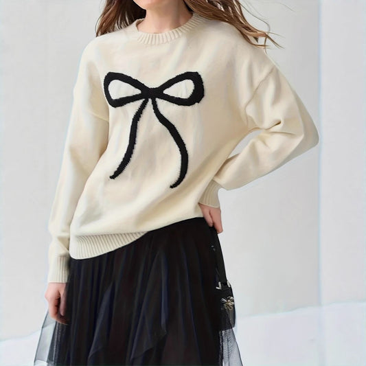 Womens New Fallwinter Korean-style Outfit Long-sleeve Top
