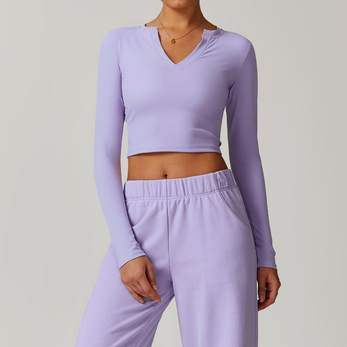 Tight Nude Feel Long-sleeved T-shirt Yoga Clothes Outdoor