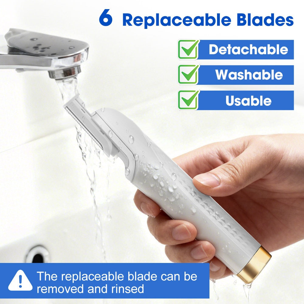 Electric Shaving And Hair Removal Beauty Ultrasonic Shaver