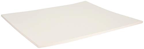School Smart Railroad Poster Board Paper, 22 x 28 Inches, 6-Ply, White, Pack of 25