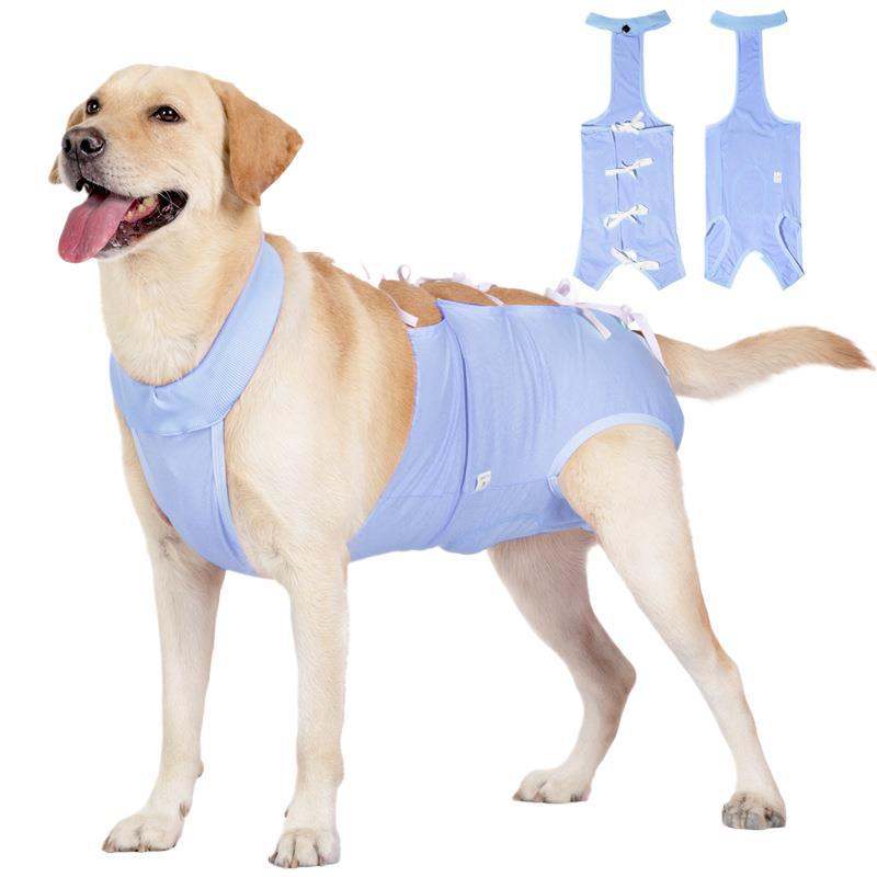 Dog Bandage-Style Breathable Anti-Licking High-Elastic Pet Protective Garment