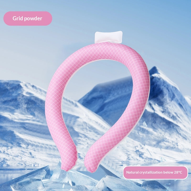 Portable Neck-Hanging Cooling Ice Ring PCM